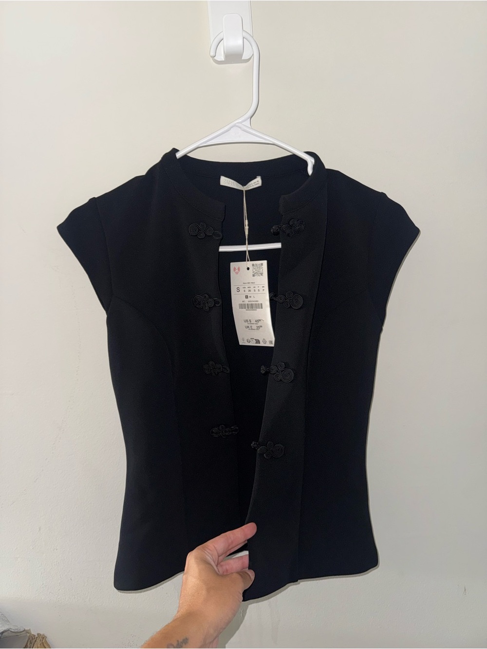 Zara Women’s Black top size small